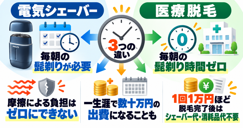 フィリップス800シリーズ vs ライフェンP3Pro|違いを3項目で比較