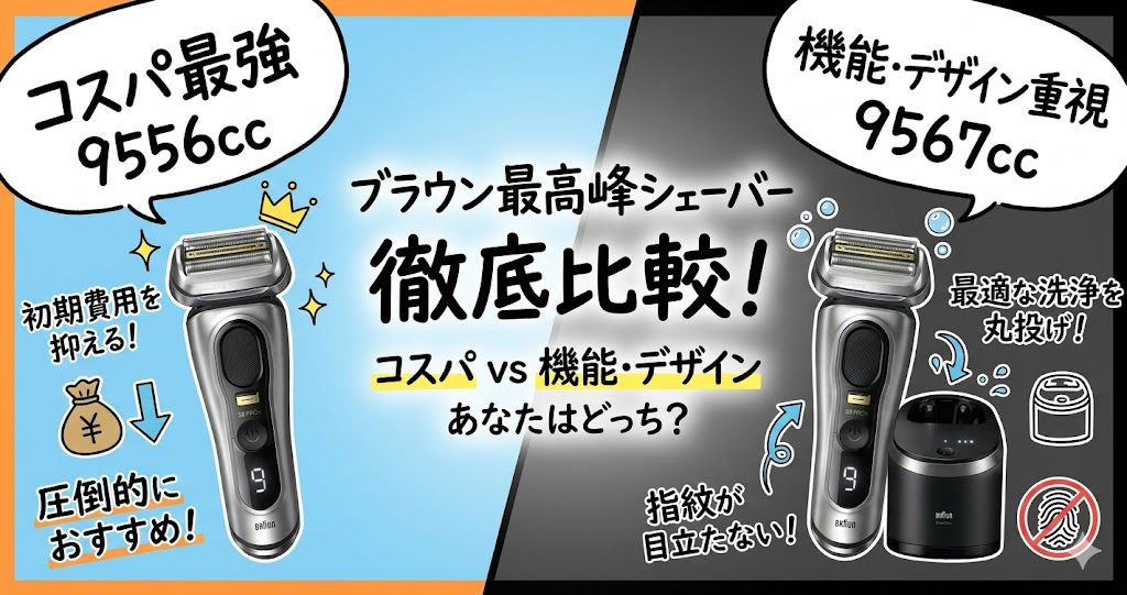 9556cc、9567ccの違いを徹底比較！