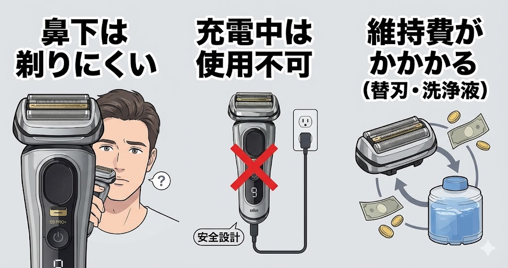 本当に高いだけ？ブラウンシリーズ9Pro+の悪い口コミとデメリットの真相