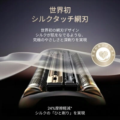 ブラウン NEVO シルクシェーバー(15010C) のシルクタッチ網刃