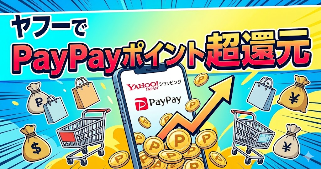 9587cc-V 9587cc はYahoo!ショッピングのキャンペーンを狙え！PayPayポイント大量獲得