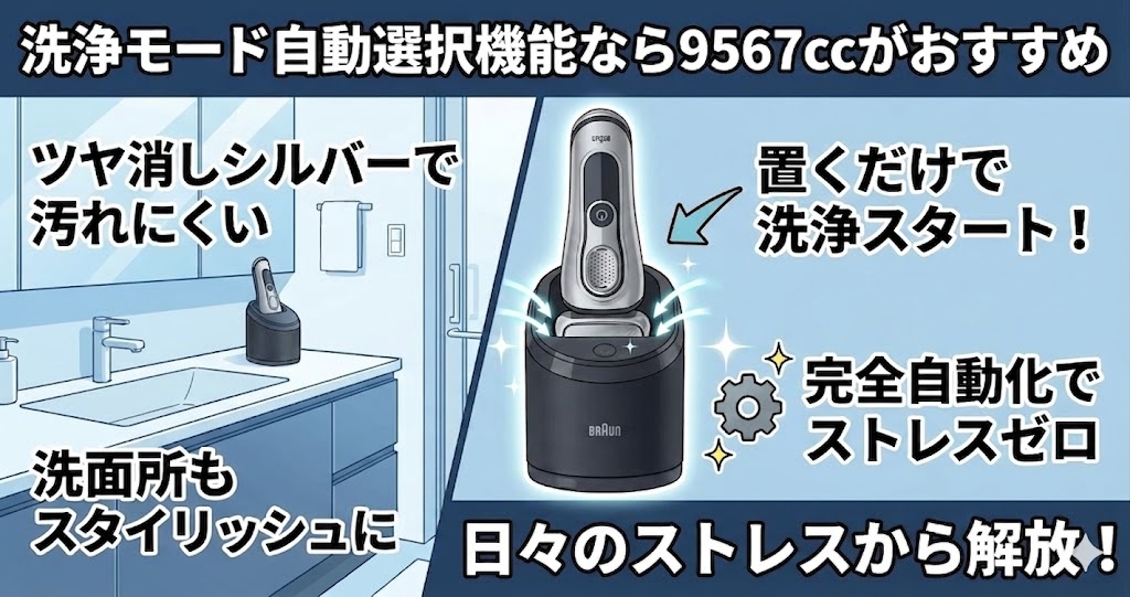 全自動洗浄で選ぶなら9567ccがおすすめ！
