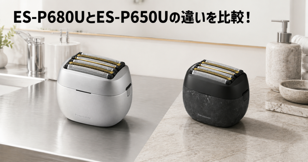 ES-P680U・ES-P650Uの違いは?選ぶならどっち?