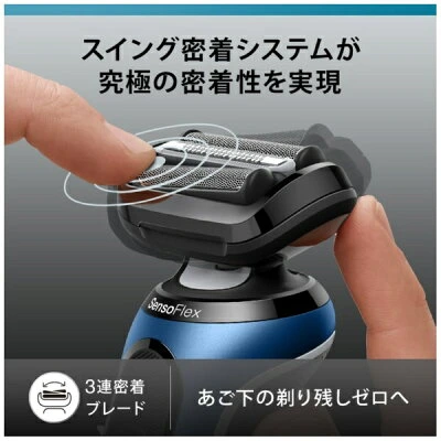 ブラウン 62-B7200ccのスイング密着システム
