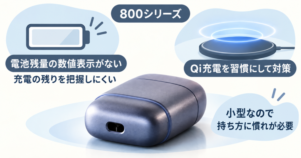 フィリップス800シリーズと700シリーズの違い|充電・サイズ感を比較