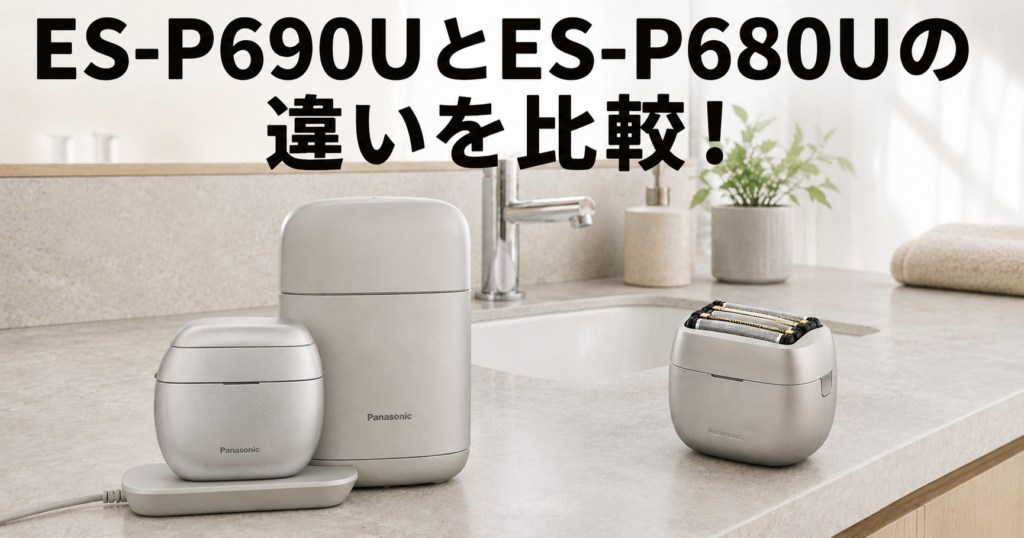 ES-P680UとES-P650Uの違いは?機能・価格をわかりやすく比較