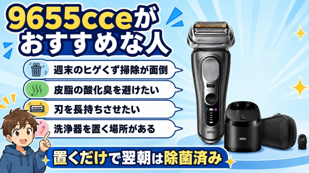 シリーズ9Pro+選びで失敗しない!9655cceがおすすめな人